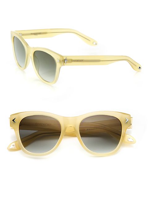 Givenchy - 21MM Star-Detail Rectangular Sunglasses