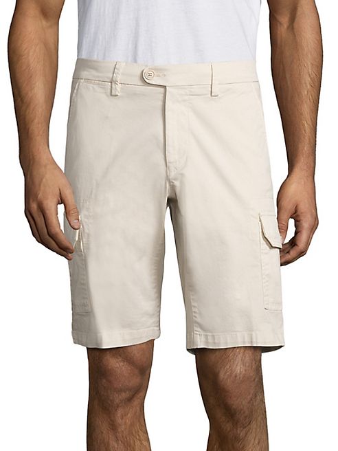 Saks Fifth Avenue Collection - Solid Cargo Shorts