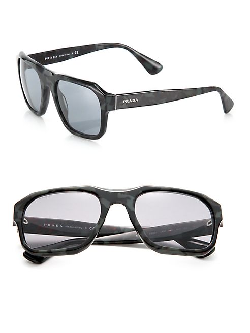 Prada - 55MM Square Sunglasses