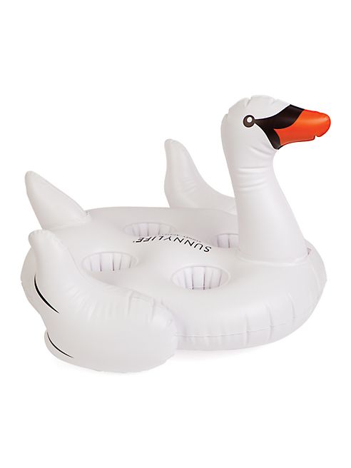 Sunnylife - Swan Inflatable Drink Holder