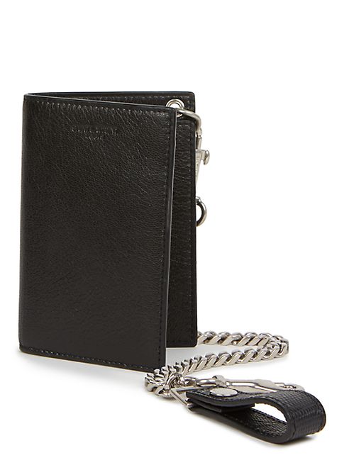 Saint Laurent - Leather Chain Wallet