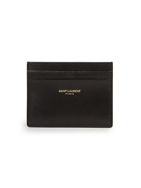 Saint Laurent - Leather Card Case