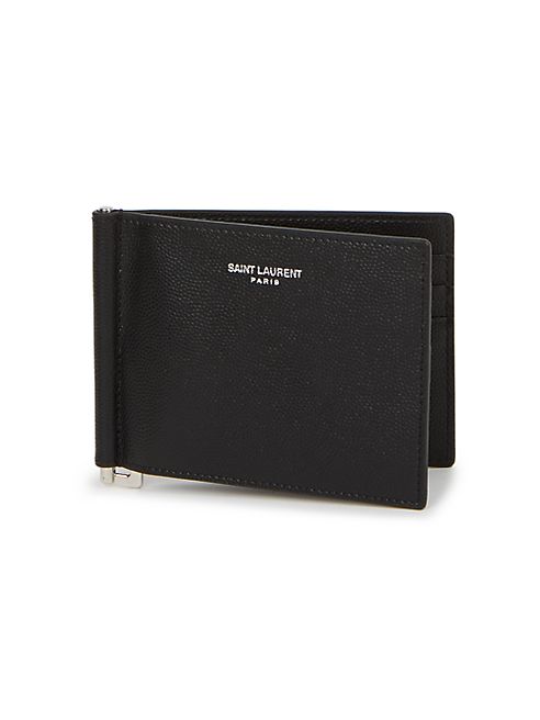 Saint Laurent - Grain Leather Bifold Wallet