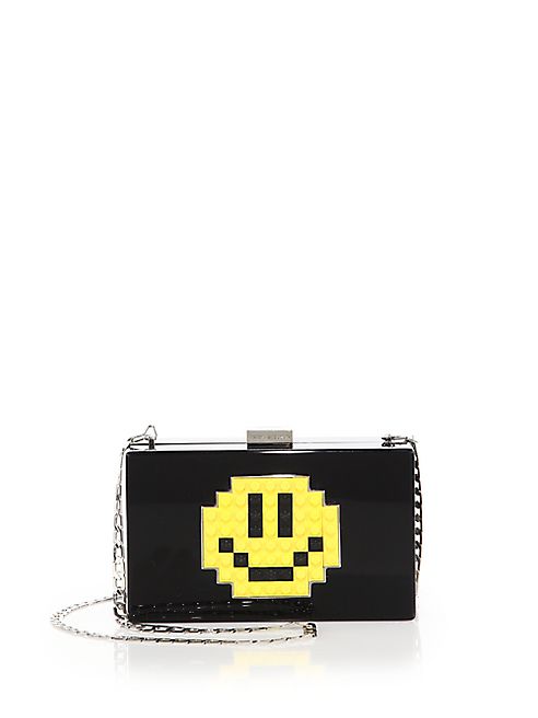 Les Petits Joueurs - Grace Smile Acrylic Crossbody Bag