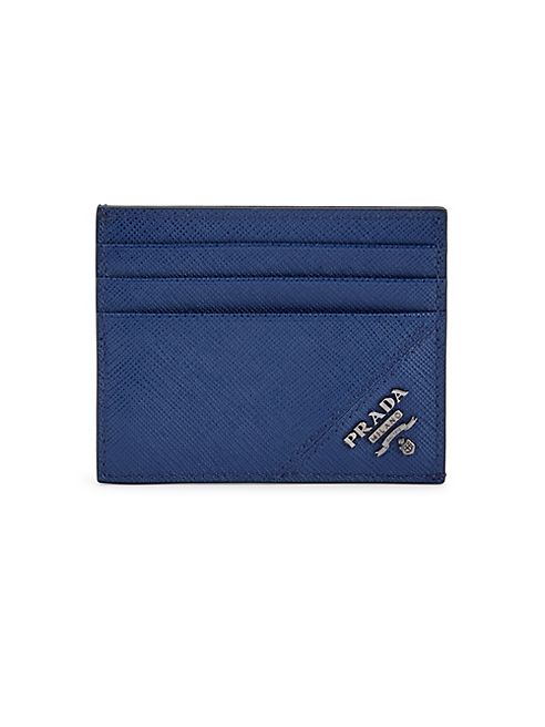 Prada - Black Logo Card Case