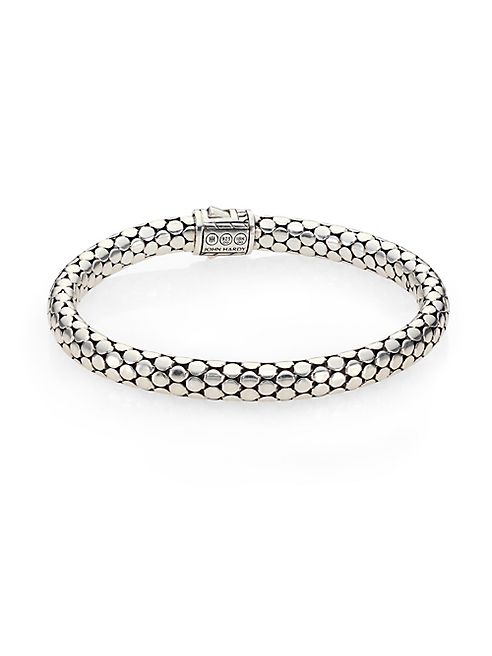 John Hardy - Dot Sterling Silver & 18K Gold Small Chain Bracelet