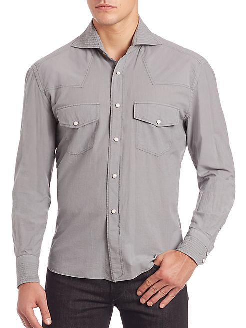 Eidos - Double Pocket Long Sleeve Shirt