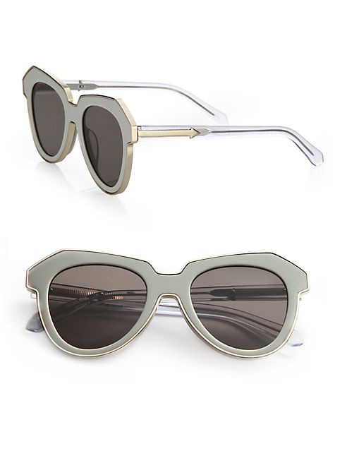 Karen Walker - One Astronaut 51MM Cat Eye Sunglasses