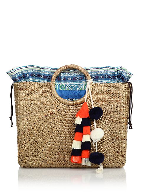 JADEtribe - Handwoven Tassel Basket