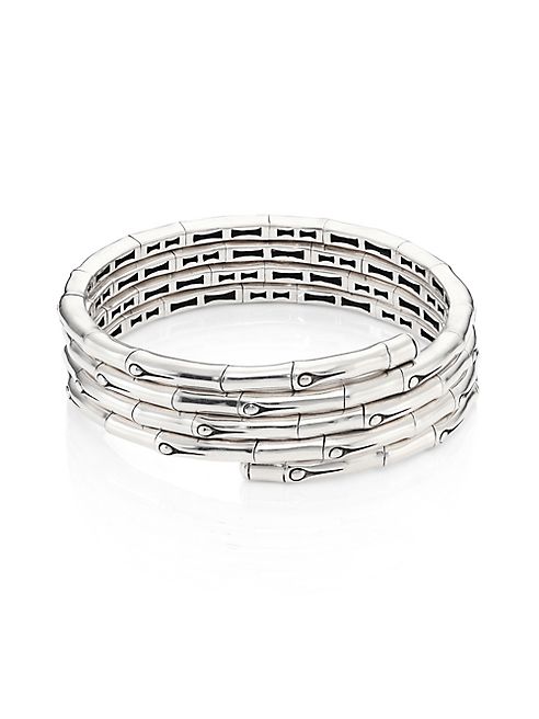 John Hardy - Bamboo Sterling Silver Coil Bracelet