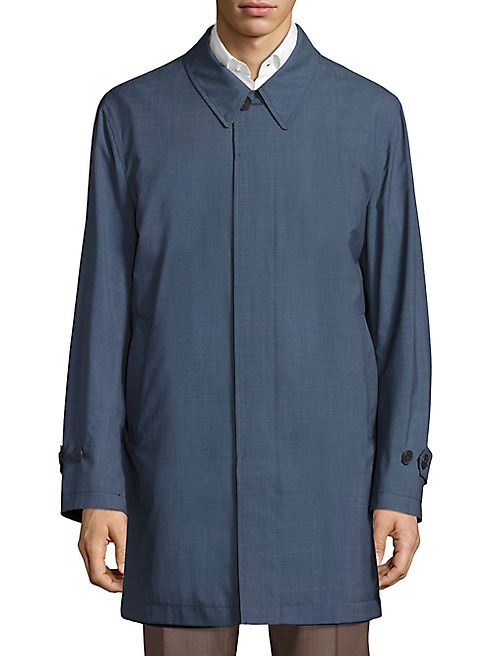 Canali - Reversible Long Jacket