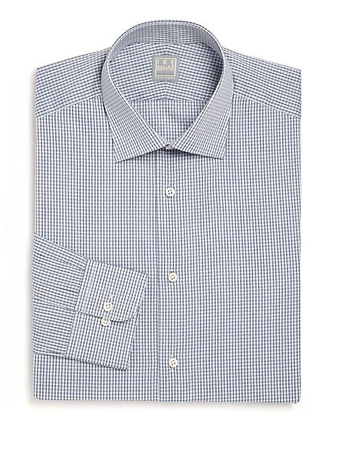 Ike Behar - Diamond Print Dress Shirt