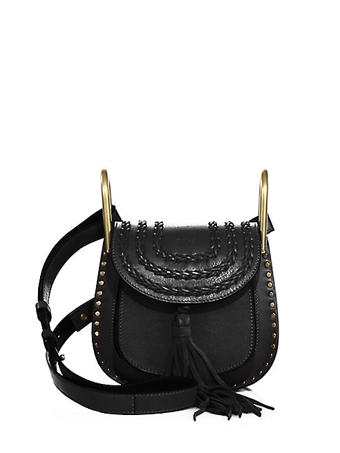 Chloé - Hudson Mini Tasseled Leather Crossbody Bag