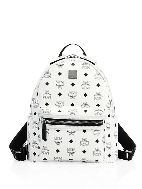 MCM - Stark Small Coated Canvas Monogram Backpack