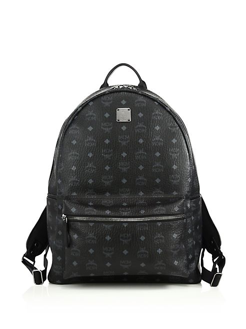 MCM - Stark Coated Canvas Monogram Backpack