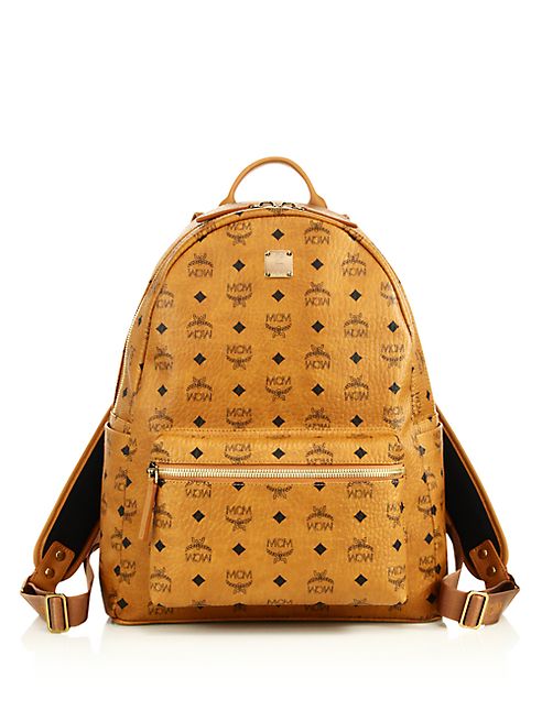 MCM - Stark Coated Canvas Monogram Backpack