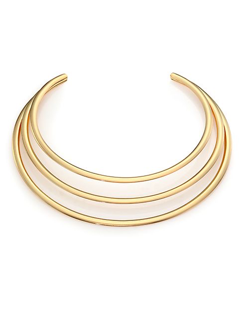 Kenneth Jay Lane - Three-Band Collar Necklace