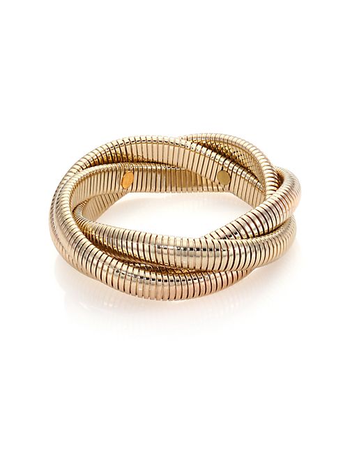 Kenneth Jay Lane - Small Snake Chain Bracelet/Goldtone