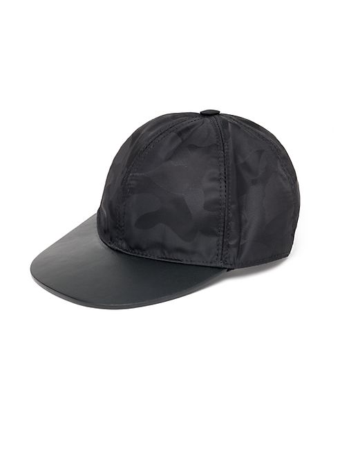 Valentino - Nylon Jacquard Camouflage Baseball Hat