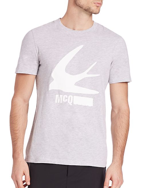 McQ Alexander McQueen - Swallow Logo Crewneck Tee