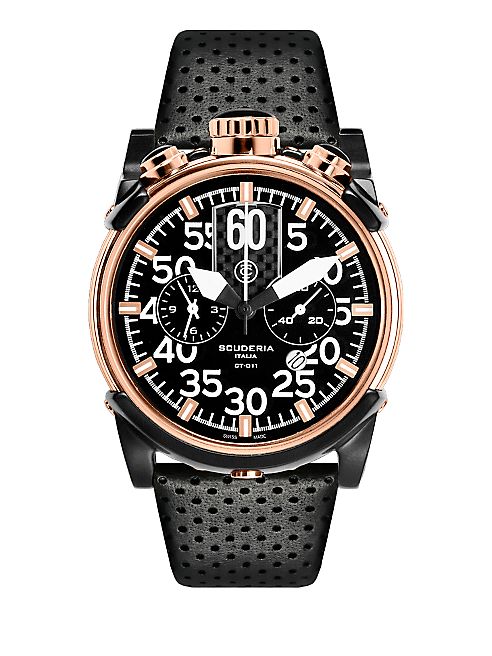 CT Scuderia - Touring Rose Gold IP Stainless Steel Watch