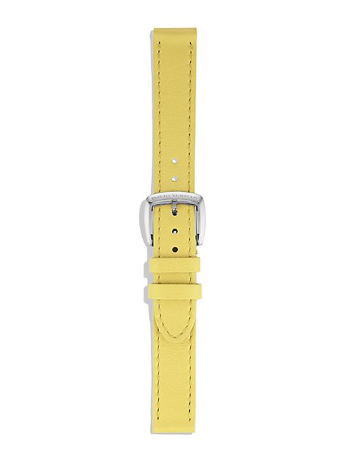 David Yurman - Albion Leather Watch Strap in Yellow