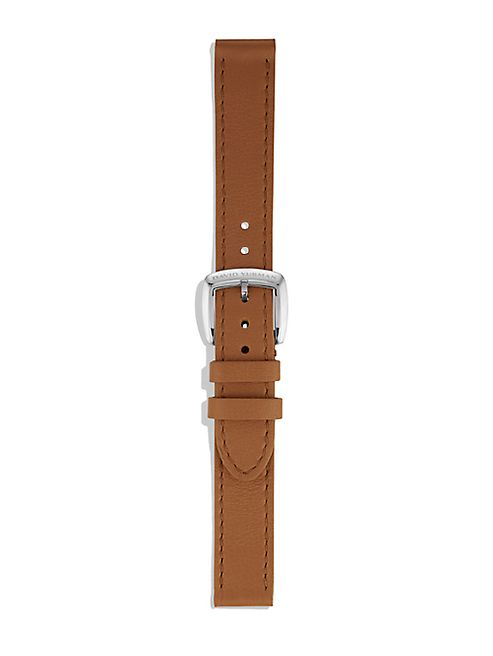 David Yurman - Albion Leather Watch Strap in Saddle