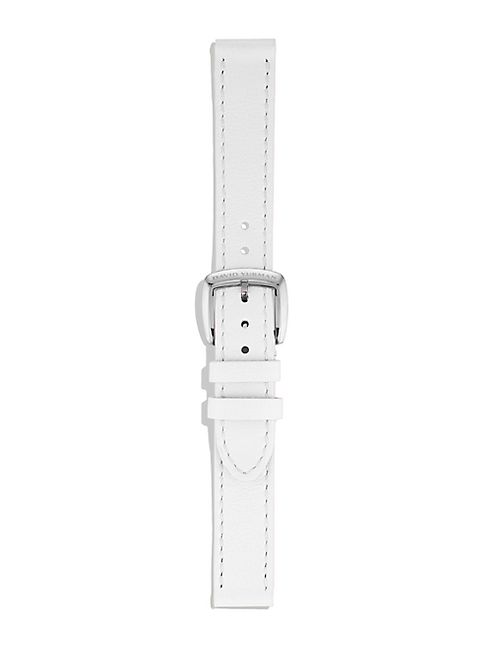 David Yurman - Albion Leather Watch Strap in White