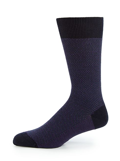 Pantherella - Lombard Wool & Nylon Dress Socks