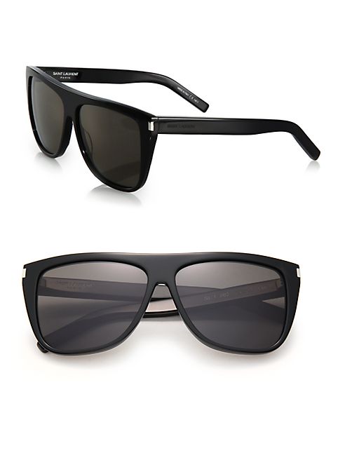 Saint Laurent - 59MM Flat Top Sunglasses