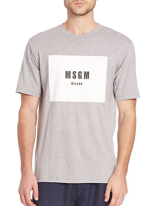 MSGM - Short Sleeve Logo Tee