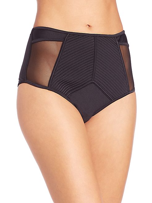 Zimmermann - Lotte Quilted Pin-Up Bikini Bottom