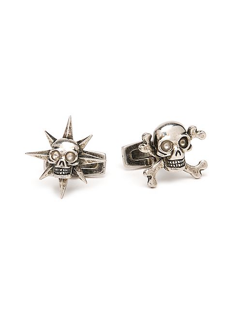 Alexander McQueen - Asim Star Skull Cuff Links