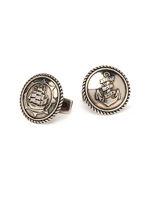 Alexander McQueen - Ship & Anchor Cuff Links