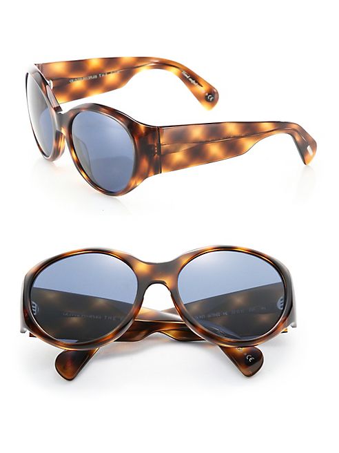 OLIVER PEOPLES THE ROW - The Row For Oliver Peoples Don't Bother Me 59MM Oversized Round Sunglasses