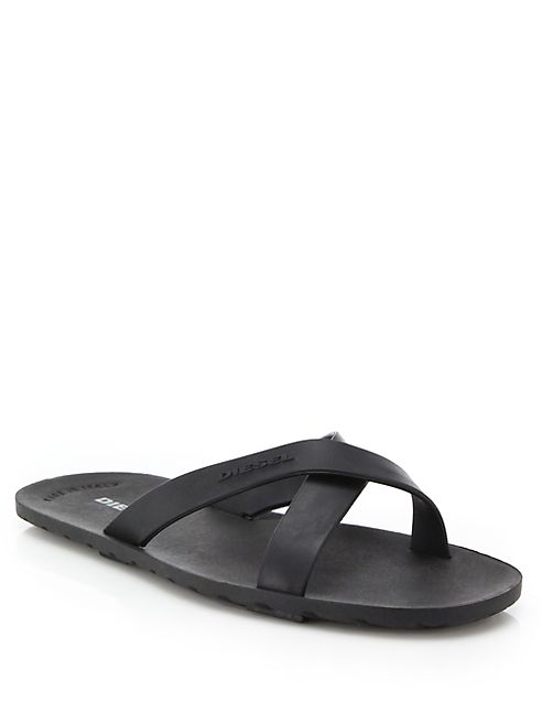 Diesel - Plaja Wash Crisscross Sandals