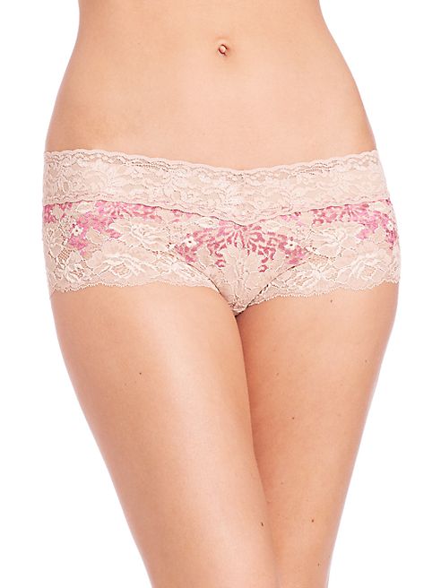 Hanky Panky - Cross-Dyed Luscious Rose Boyshort