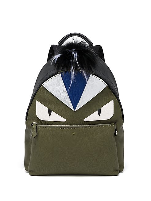 Fendi - Monster Eye Leather Backpack