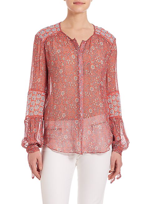 Rebecca Taylor - Amanda Printed Blouse