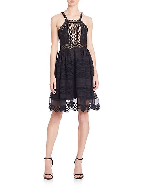 Jonathan Simkhai - Grid Mesh Track Dress