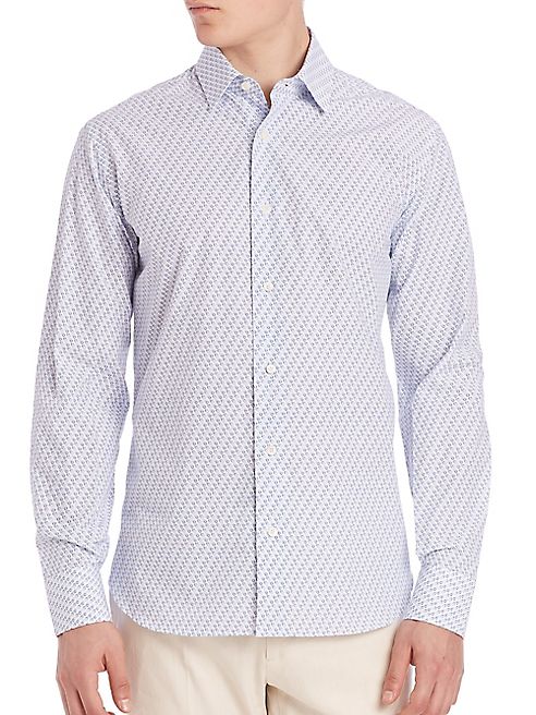 Salvatore Ferragamo - Printed Sport Shirt