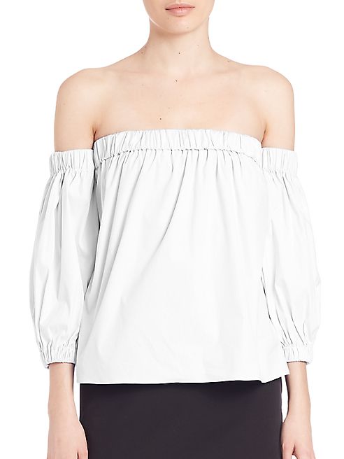 MILLY - Off-The-Shoulder Blouse