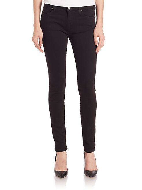 True Religion - Halle Mid-Rise Super Skinny Jeans