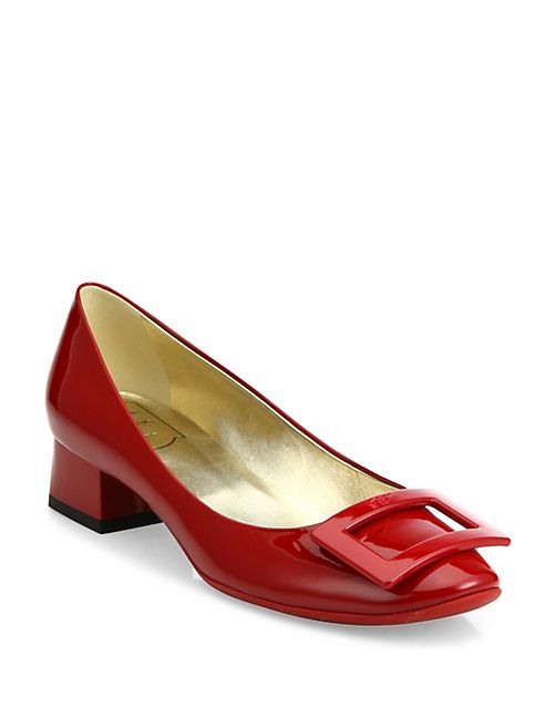 Roger Vivier - Belle de Nuit Patent Leather Pumps