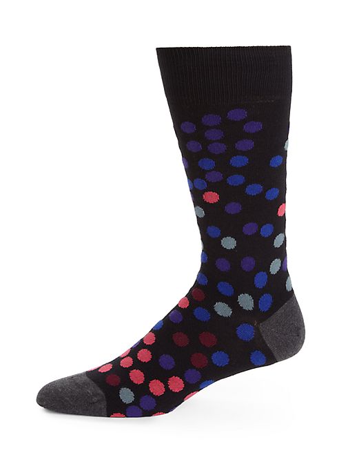 Paul Smith - Falling Dot Dress Socks