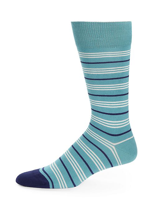 Paul Smith - Variegated Stripe Dress Socks