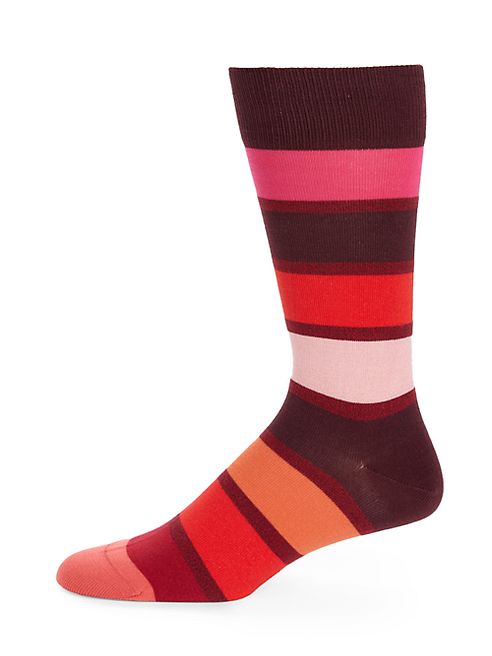 Paul Smith - Blocked Stripe Dress Socks