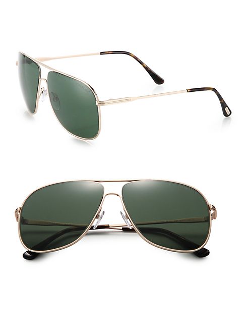 Tom Ford Eyewear - Dominic 60mm Navigator Sunglasses