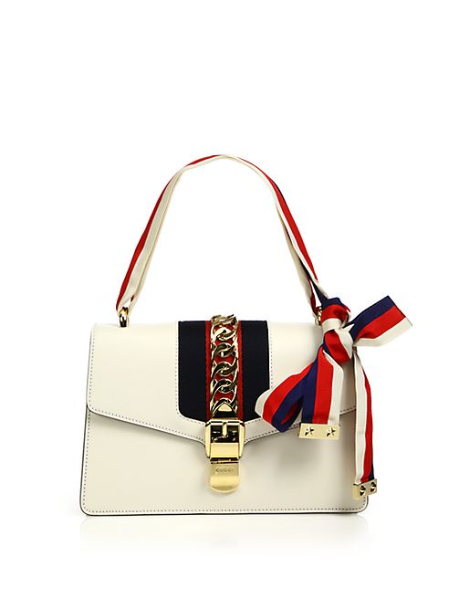 Gucci - Sylvie Leather Shoulder Bag