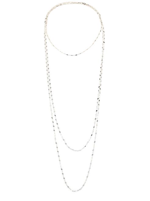 Jennifer Zeuner Jewelry - Sterling Silver Multi-Layered Necklace